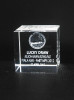  Crystal Plaque / Crystal Paper Weight Cube 5cm x 5cm x 5cm -  Crystal Plaque / Crystal Paper Weight Cube 5cm x 5cm x 5cm