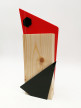 TPW923008 3 Tier Custom Award Trophy - TPW923008 3 Tier Custom Award Trophy