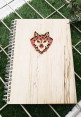 Wolf Wooden Notebook - Wolf Wooden Notebook
