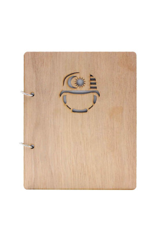 Malaysia Wooden Notebook