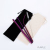 Purple Colored Stainless Steel Straws HH181202-PP  - Purple Colored Stainless Steel Straws HH181202-PP 