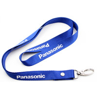 SSL01 15mm Nylon Lanyard With Oval Hook Style and Button