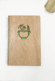 Personalised Wooden Notebook Malaysia - Personalised Wooden Notebook Malaysia