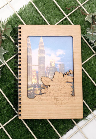 Wooden Notebook KLCC