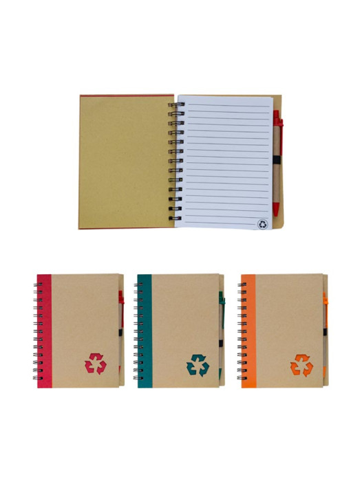 NBEC0433 Eco Notebook with Pen 