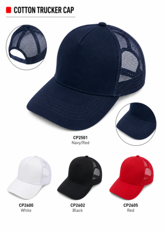 CP26 100% Cotton Trucker Cap  